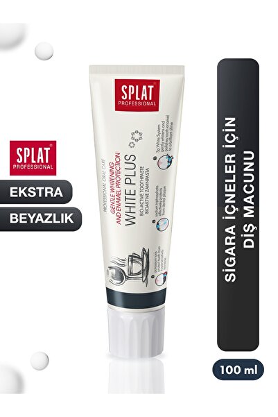 Splat Professional Diş Macunu White Plus 100 ml | Güçlü Beyazlık