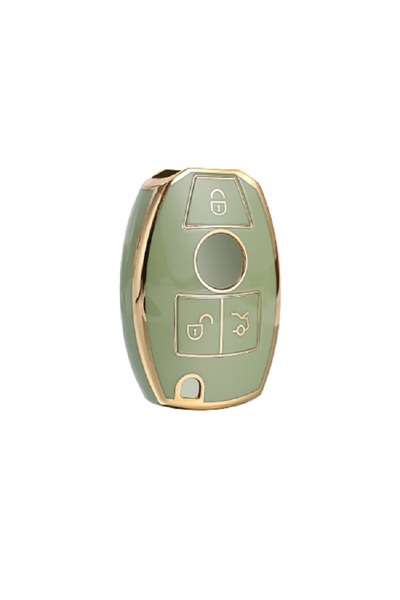 Mercedes Benz Γυαλιστερό κάλυμμα κλειδιού σιλικόνης για CLA GLC GLA GLK W203 ...