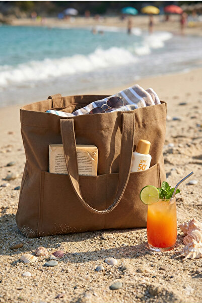 Hedwig Design حقيبة كتف / شاطئ من القماش للنساء