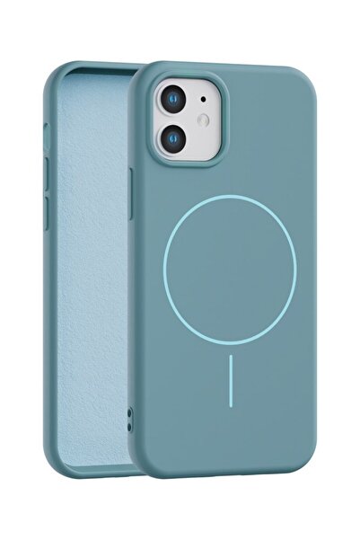 Vissona iPhone 11 Uyumlu İçi Kadife Magsafe Wireless Şarz Özellikli Telefon K...