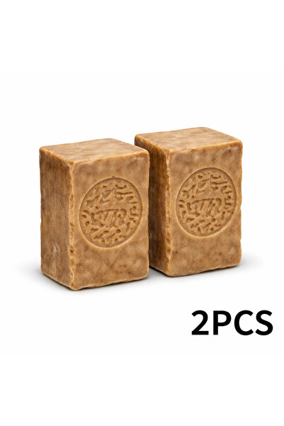 Anatolia Soap صابون حلب 2 قطعة زيت الغار الطبيعي وزيت الزيتون صابون حلب مصنوع...