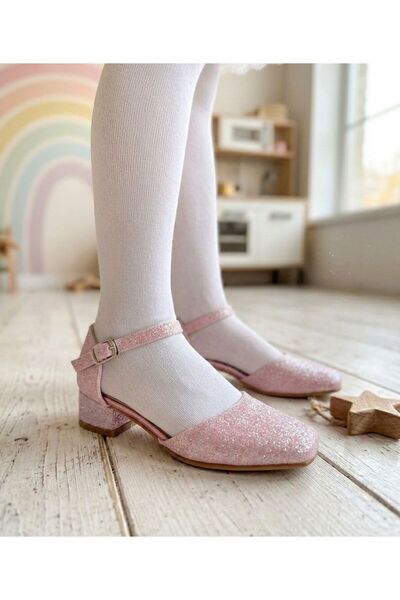 Surpie Shoes Pantofi cu toc mic, pantofi cu toc pentru copii