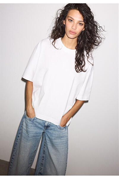 Stradivarius Oversize short sleeve T-shirt