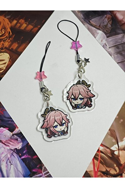 Yenaplanner زخرفة حقيبة جينشين / زخرفة الهاتف