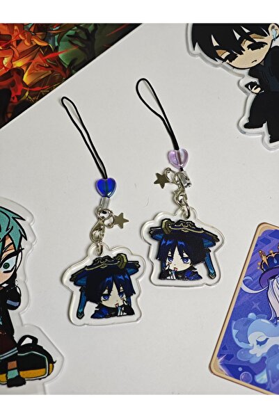 Yenaplanner Genshin Impact Wanderer Çanta Süsü/telefon Charmı (1 ADET)