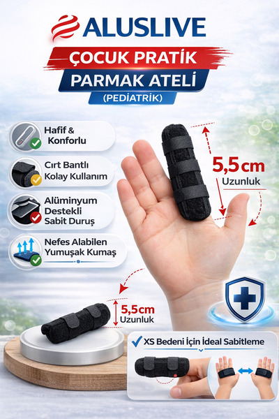 ALUSLİVE ÇOCUK PRATİK PARMAK ATELİ ( PEDİATRİK )