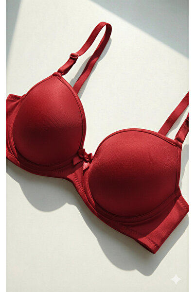 Kerem Giyim Women's Padded (Supported) Underwire t Shaping / Sculpting 4-Piece Bra Set