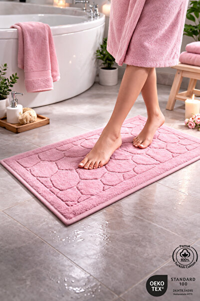 Ellaline Pešački peškir 100% pamuk sertifikovan, kamen Sa deznom Žakard Kupat...