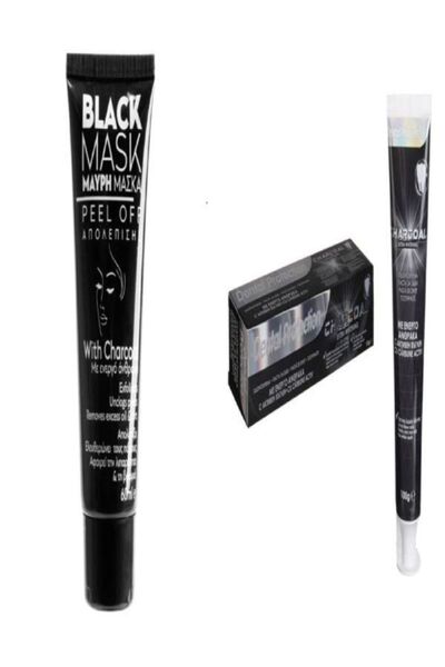 Fiorevita Mască Exfoliere Neagră Peel Off cu Cărbune Activ 60ml + Cadou Pasta...