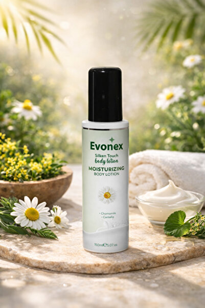 Evonex لوشن الجسم سيلكن تاتش - كريم مرطب للجسم