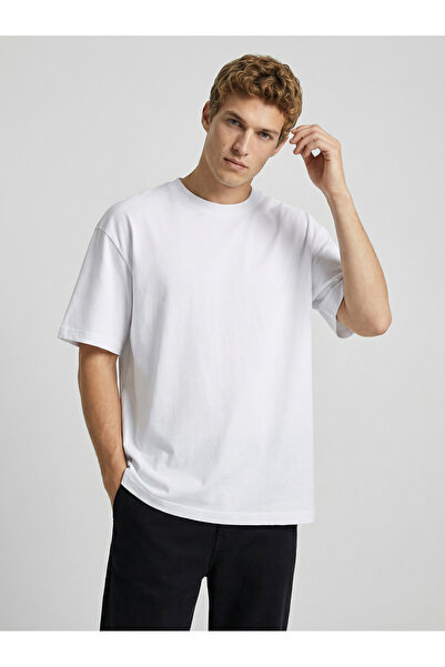 goreels تيشيرت رجالي صيفي أساسي كبير الحجم نسيج ناعم P قطن u مريح ومضاد للعرق