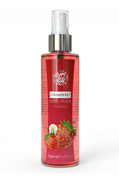 Happy Body Çilekli Vücut Spreyi 150 ml – Unisex Fresh Body Mist –Günlük Body ...