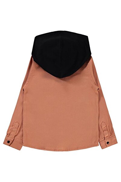 LC Waikiki GiyÇık Store Kahverengi Boys Kapüşonlu 10-13 Yaş Gömlek - Turuncu ...