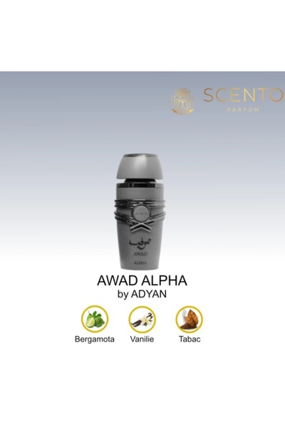 Adyan Άρωμα Awad Alpha για άνδρες, 100 ml