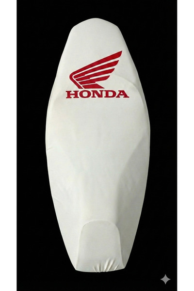 Utku Giyim HONDA PCX,DIO,ACTİVA,SH UYUMLU BEYAZ MOTOSİKLET KOLTUK SELE KILIFI