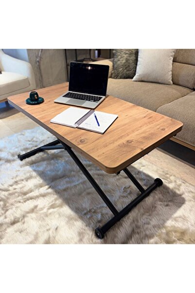 Flances Çok amaçlı MDF Akıllı Sehpa açılabilir masa