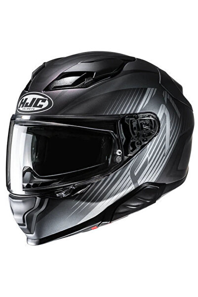 HJC F71 Catos MC5SF Kapalı Motosiklet Kaskı Mat Gri Siyah