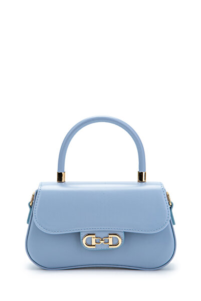 minebag Clamshell Baguette Adel Crossbody Women's Bag Blue