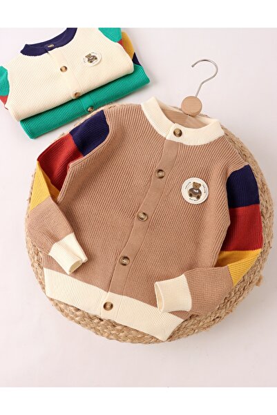 MiniKids Cool Forlyd Bear sweater, brown