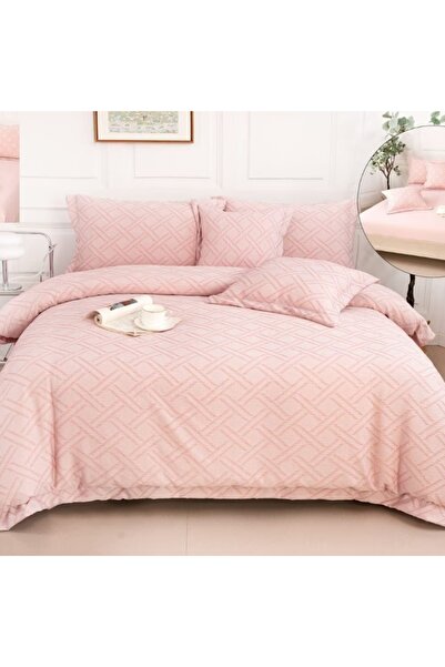 Casa Pucioasa Duvet Cover Set Set - 6 Pieces Fine Smooth Cotton , Grofata Wit...