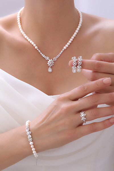 Gümüşbox DOĞAL İNCİ SET GB7053