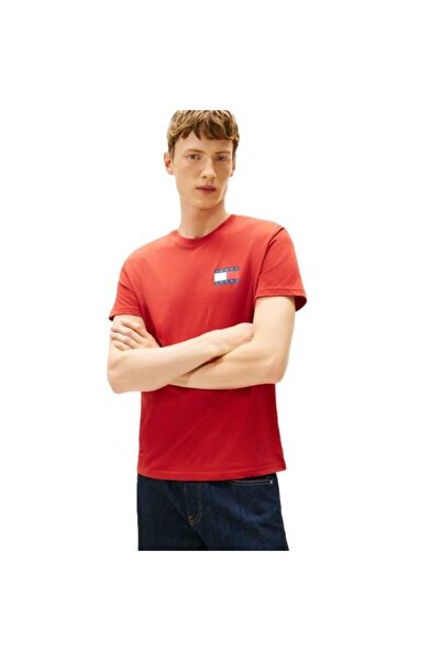 Tommy Hilfiger Tricou TJM SLIM ESSENTIAL FLAG TEE EXT