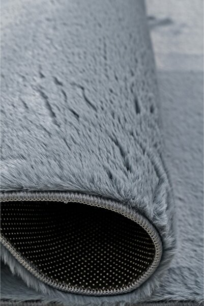 HOME AURAA Horizon Solid Shaggy Rug-Blue-200x300cm