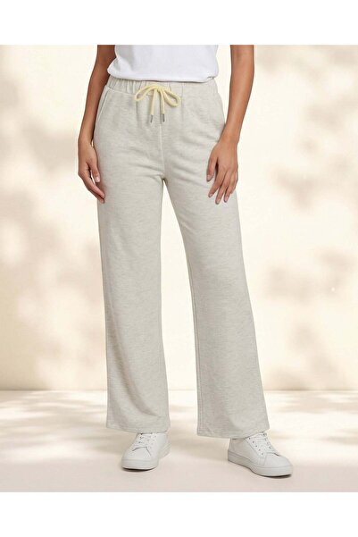 REDTAG Women Pale Grey Wide Leg Active Pants