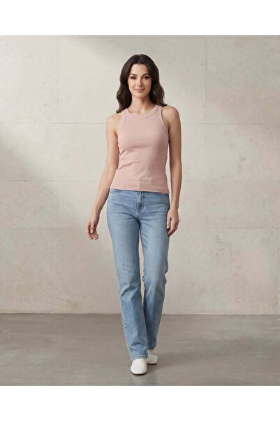 REDTAG Women Pink Basic Plain Vest