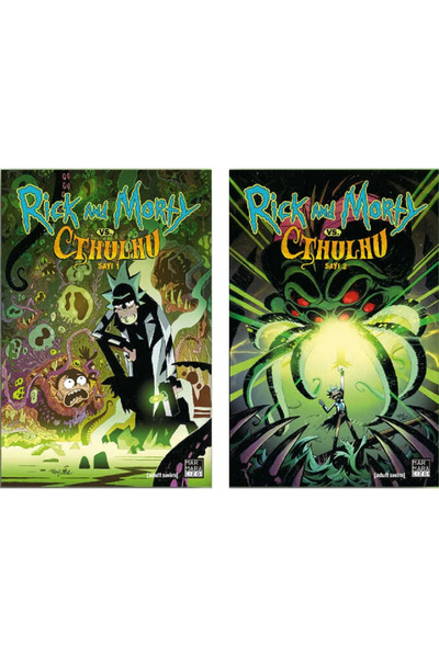 Marmara Çizgi Yayınları Rick And Morty vs. Cthulhu Set Türkçe Çizgi Roman