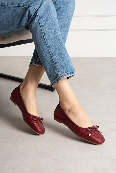 BYRAMSE Ženske pletene cipele sa mašnom Sa deznom za svakodnevnu upotrebu Ort...