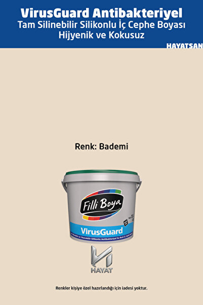 Filli Boya VirusGuard -Tam Silinebilir - Yıkanabilir Silikonlu İç Cephe Boyas...
