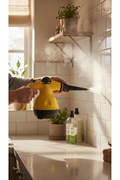 Generic 🔥 900W High-Pressure Steam Cleaner – 3.5Bar Kitchen Grease & Sterili...