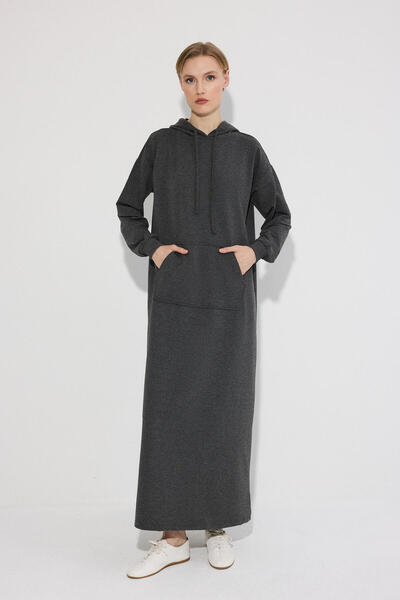 Touché Privé Knitted Dress with Hood