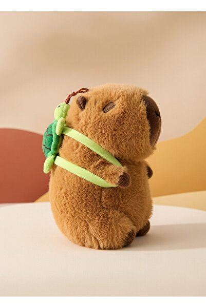 EFA Kapibara Peluş Oyuncak Kaplumbağa Çantalı Sevimli Capybara Uyku Arkadaşı ...