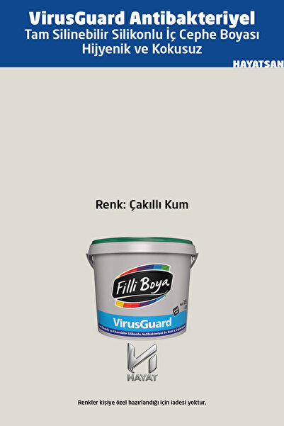Filli Boya VirusGuard -Tam Silinebilir - Yıkanabilir Silikonlu İç Cephe Boyas...