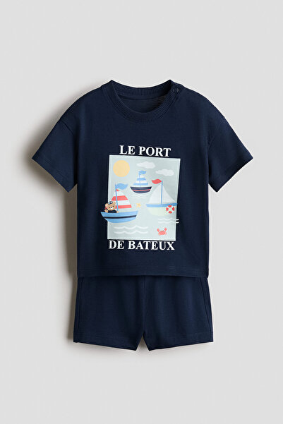 H&M 2 Parçalı Pamuklu Set