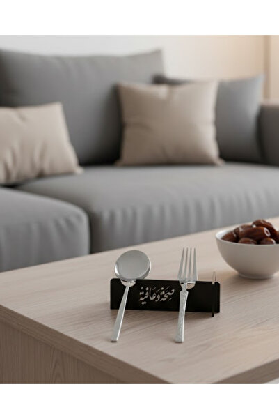 CT STONES Suport pentru furculiță și lingură cu imprimare 3D personalizată, s...