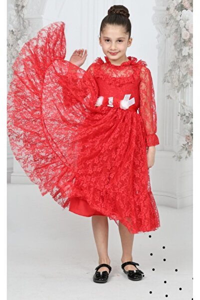 BEGONYA BEBECE KIDS Seasonal Festive Wedding Invitation Show Dress for Girls