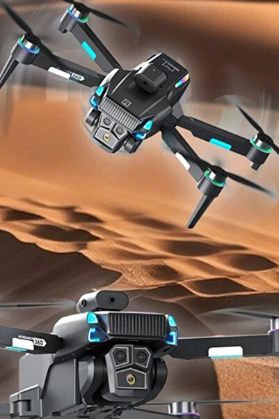 CİYU TİCARET D9 Drone Kalibrasyona İhtiyaç Duymaz Su Geçirmez 4K Kamera Engel...