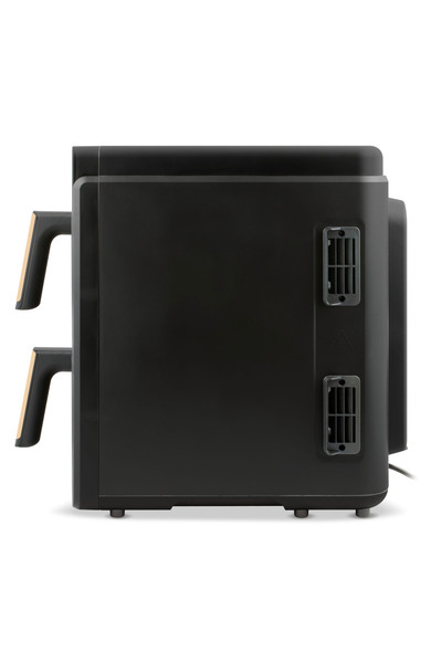 Zass Friteuza dubla cu aer cald ZAF 23, Putere 2600W, Capacitate 2x5L, Display LED Touch,Negru