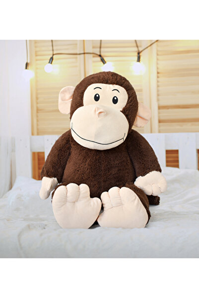 Özgüner Oyuncak Giant Big Plush Monkey Teddy – Cute Toy Suitable for Room Dec...
