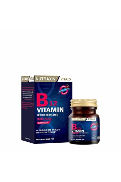 B12 Vitamin 1000 mcg 60 Tablet Takviye Edici Gıda