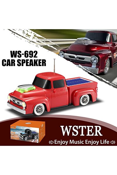 Tastech KAMYONET ŞEKLİNDE BLUETOOTH SPEAKER SD KART USB FM RADYOLU ŞARJLI TAŞ...