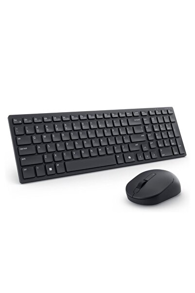 Dell Pro KM555 Sessiz Kablosuz Set Siyah