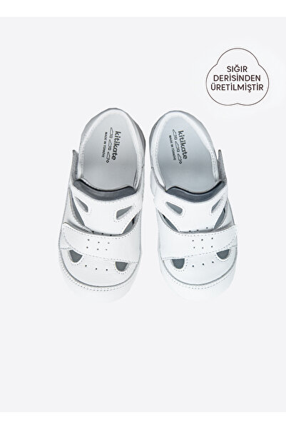 kitikate أحذية لوكاس للأطفال باللون الأبيض