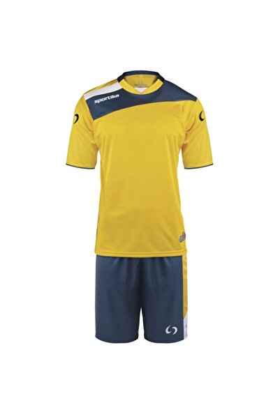 Sportika Echipament fotbal Amsterdam - SPORTIKA, GALBEN/BLEUMARIN