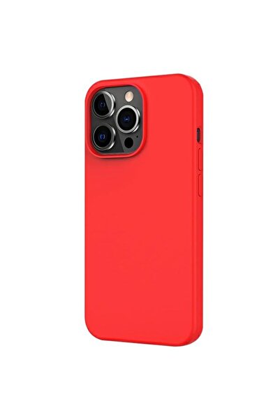 Beline Candy Case for iPhone 15 Pro - Slim Matte TPU Silicone Cover, Red