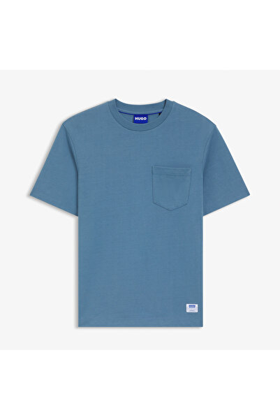 Hugo Boss Nestite Erkek Mavi T-Shirt
