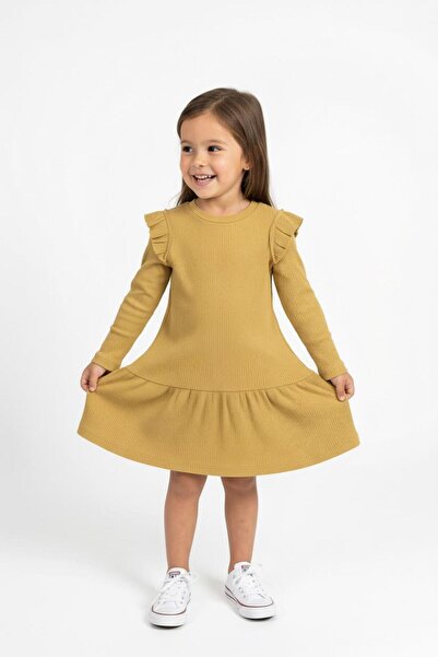 MiaBaby Rochie modală cu volane